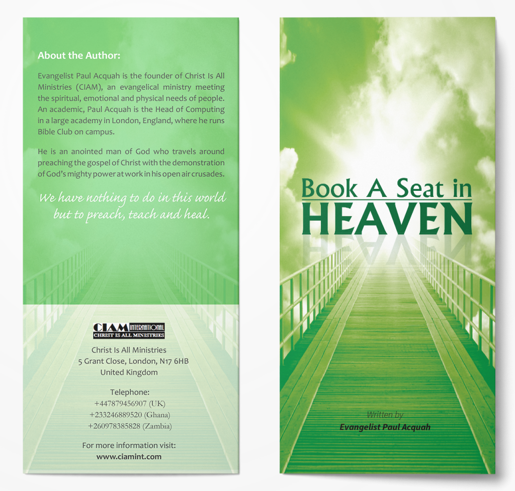 CIAM Book A Seat in Heaven